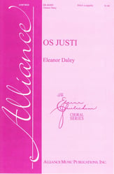 Os justi SSAA choral sheet music cover